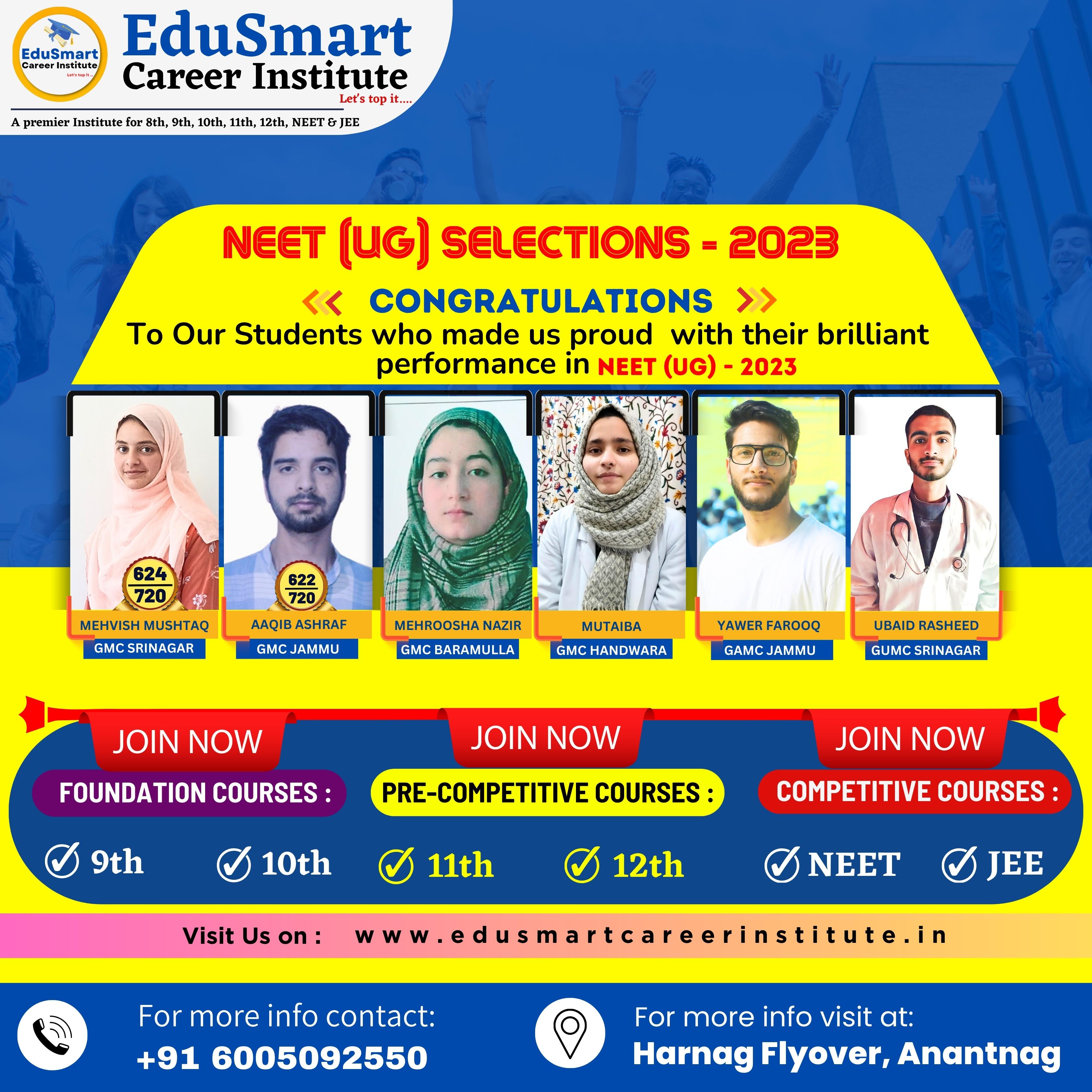 NEET (UG) Selections - 2023 image